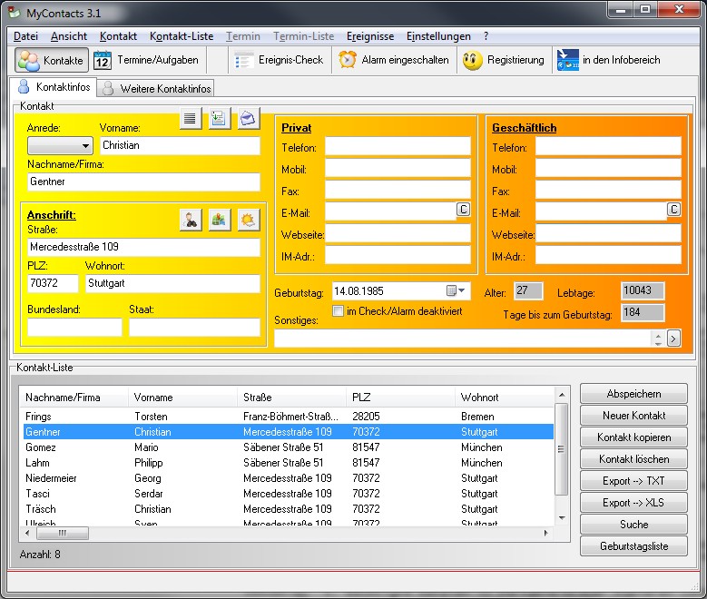 Programm-Screenshot